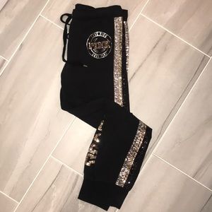 PINK Sequin Joggers